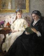 Berthe Morisot Mother and Sister of the Artist oil painting reproduction